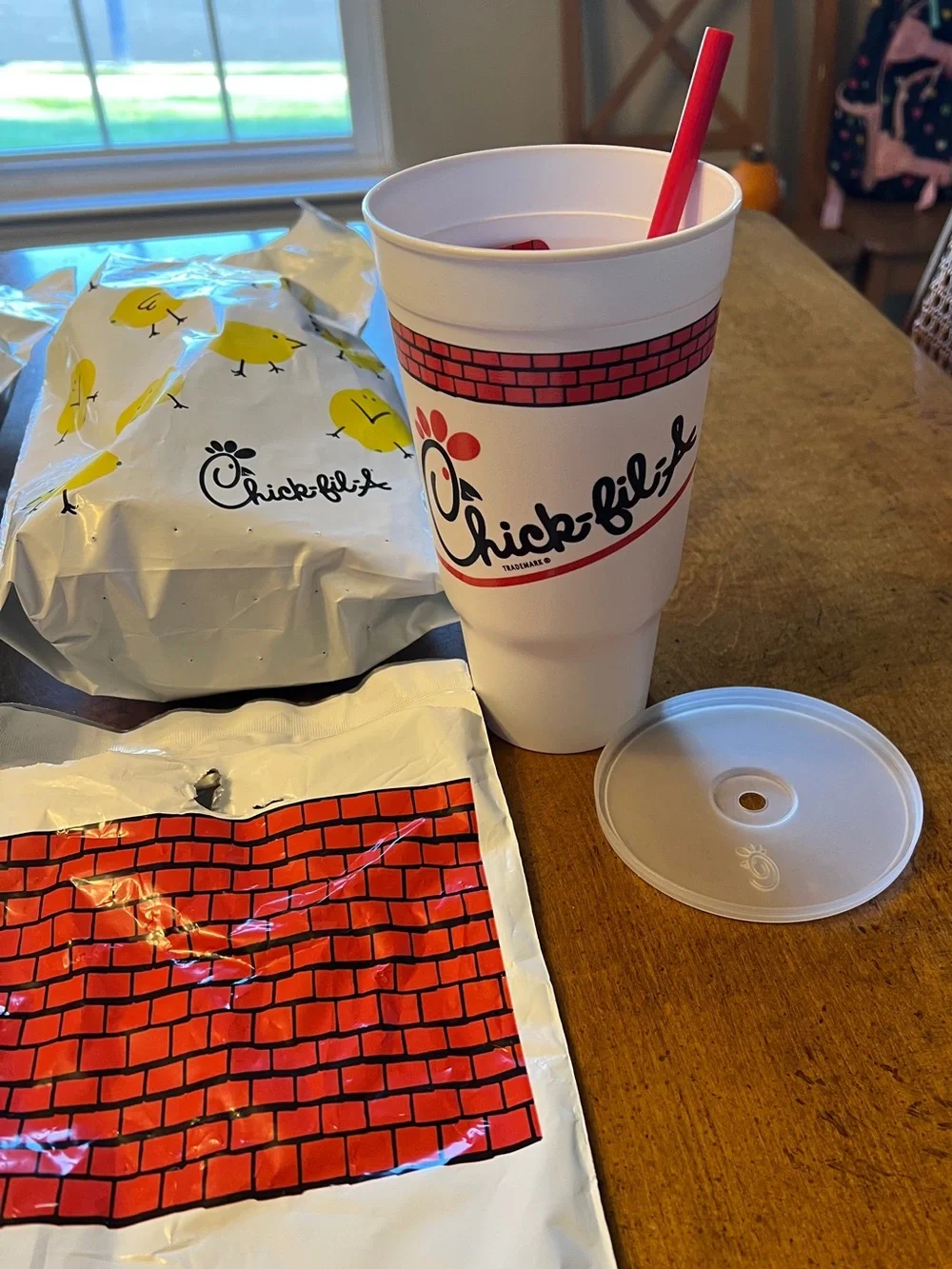 Chick-Fil-A unopened opened